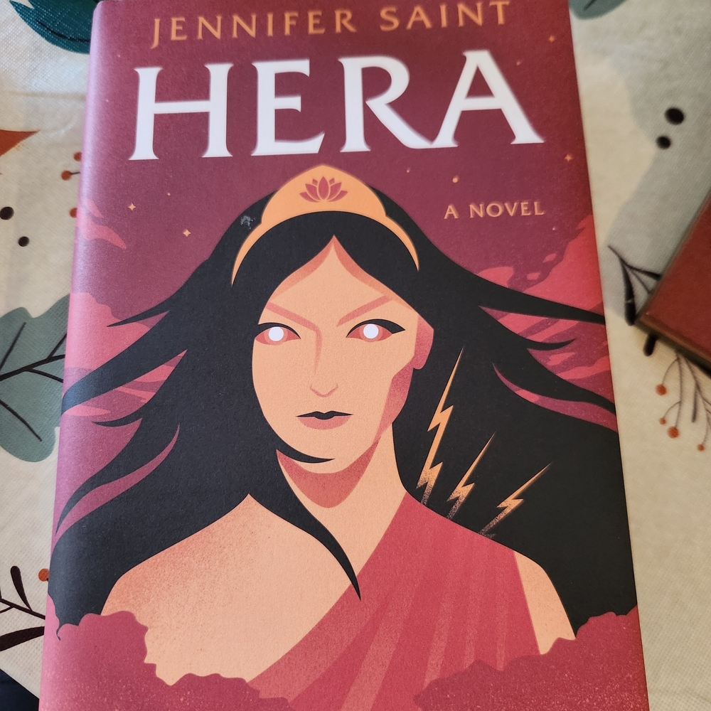 Hera Novel by Jennifer Saint - Hardcover